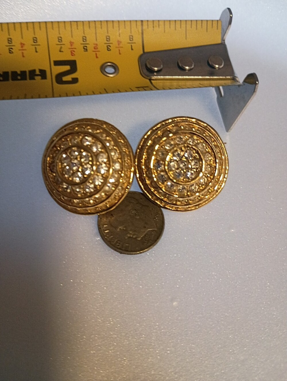 Vintage Roman Clip-on Earrings